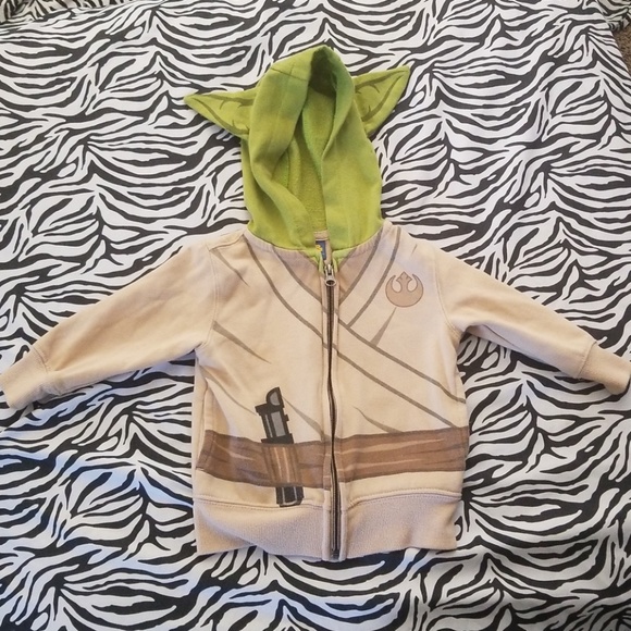 Star Wars Other - Yoda Zip Up Hoodie